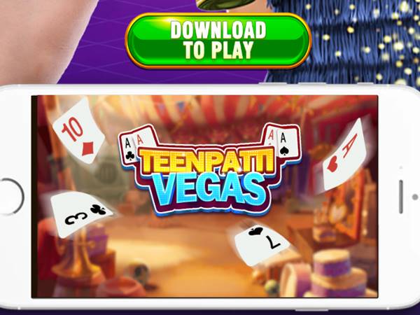 3Patti Vegas Game APK download screen on Android